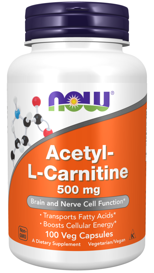 Acetyl-L-Carnitine 500 mg 100 VCaps