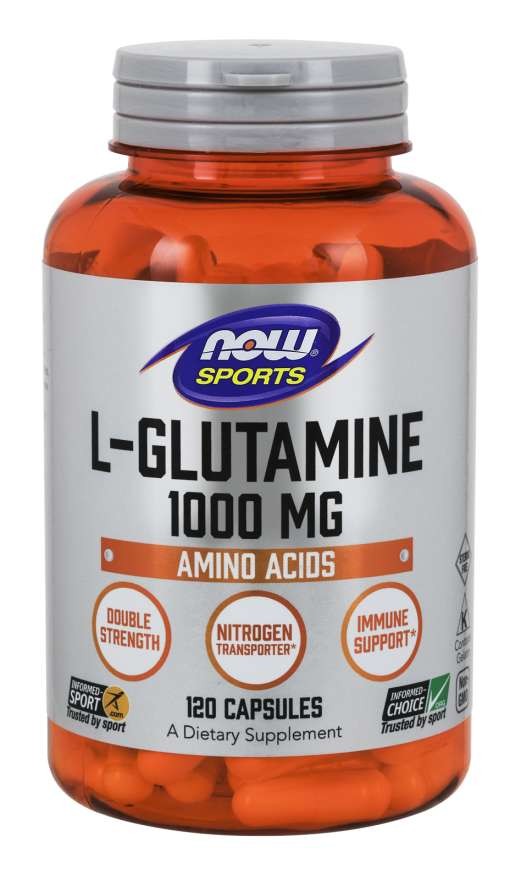 L-Glutamine, Double Strength 1000 mg 120 vcaps