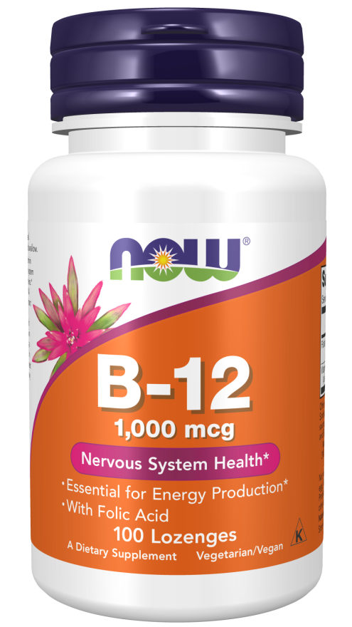 Vitamin B-12 1000 mcg 100 Lozenges