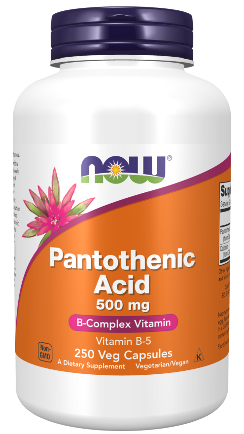 Pantothenic Acid 500 mg 250 caps