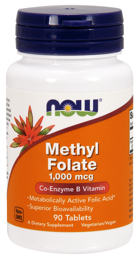  Methyl Folate 1,000 mcg 90 tabs