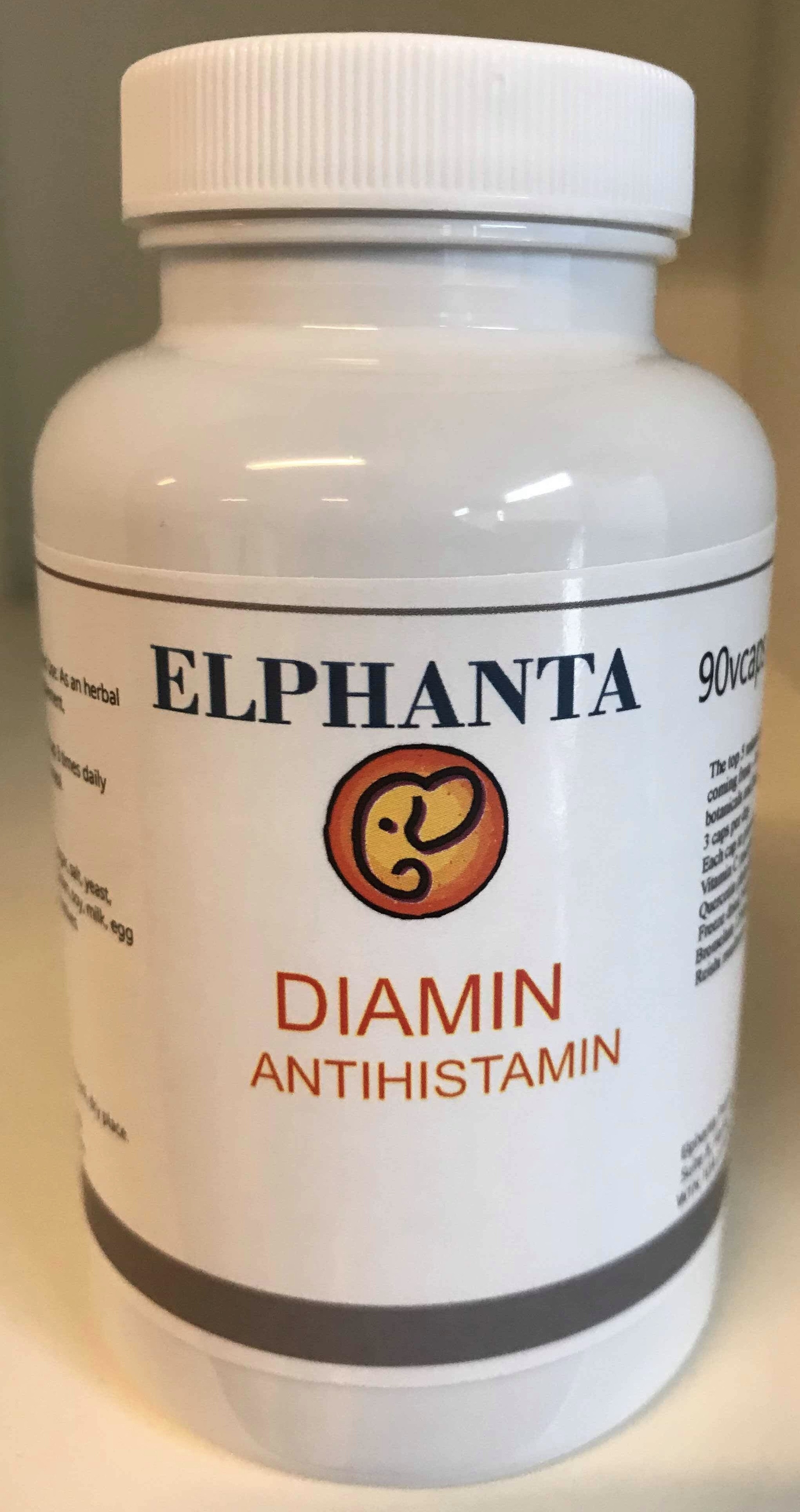 Diamin antihistamin Quercetin 90 vcaps NON GMO