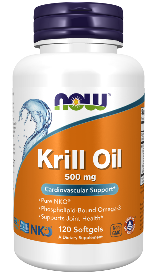 Krill Oil 500 mg 120 sgels Cardiovascular Support*