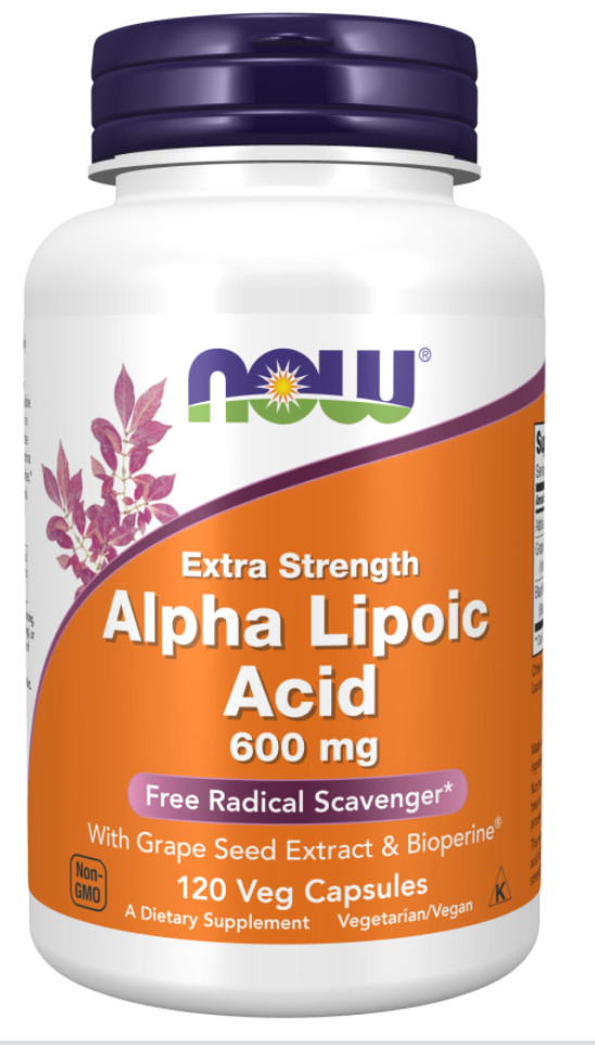 Alpha lipoic 600 mg 120 vcaps