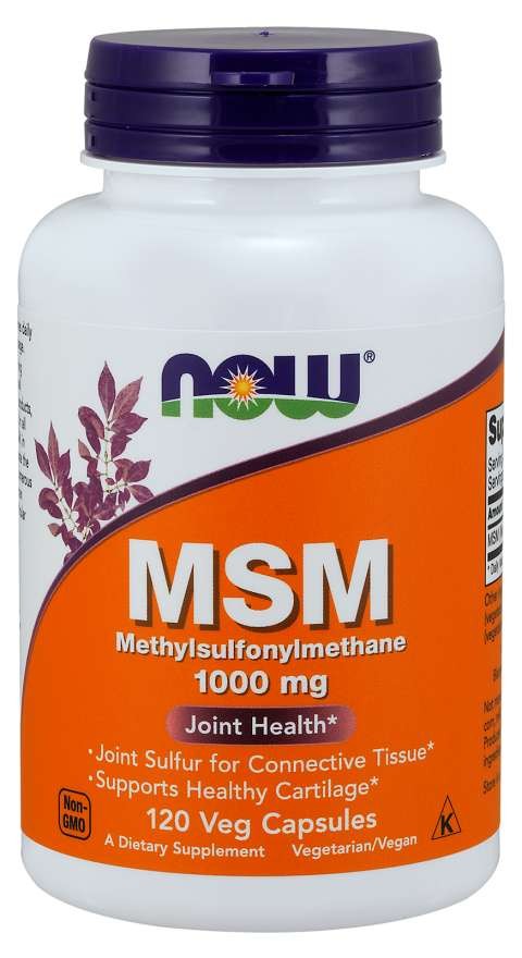 MSM 1000 mg 120 Veg Capsules