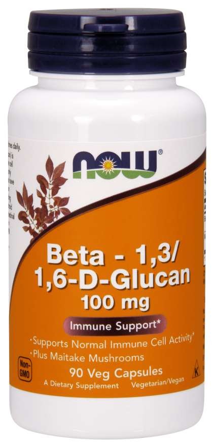 Beta 1,3/1,6- D -Glucan 100 mg - 90 Vcaps®
