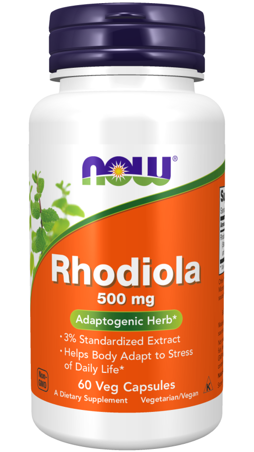Rhodiola (Rhodiola rosea) 500 mg  60 Vcaps