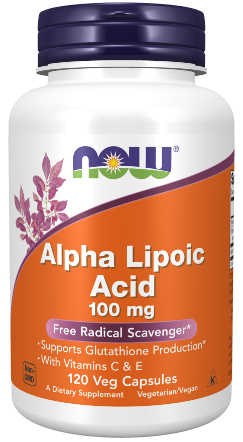 Alpha Lipoic Acid 100 mg 120 vcaps