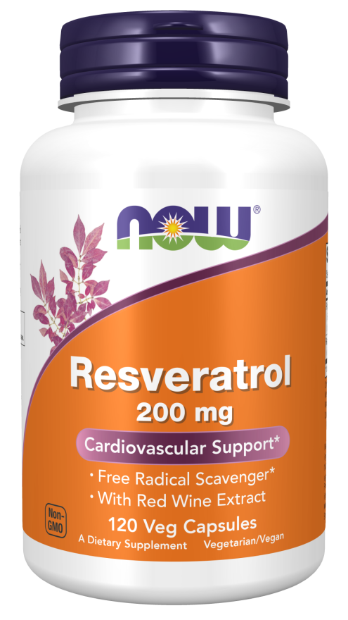 Natural Resveratrol 200 mg - 120 Vcaps