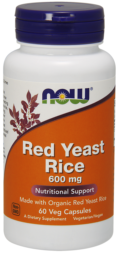 Organic Red Yeast 600 mg 120 vcaps