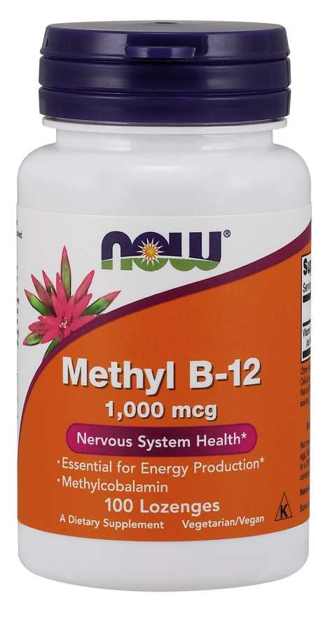 Methyl B-12 1,000 mcg - 100 Lozenges