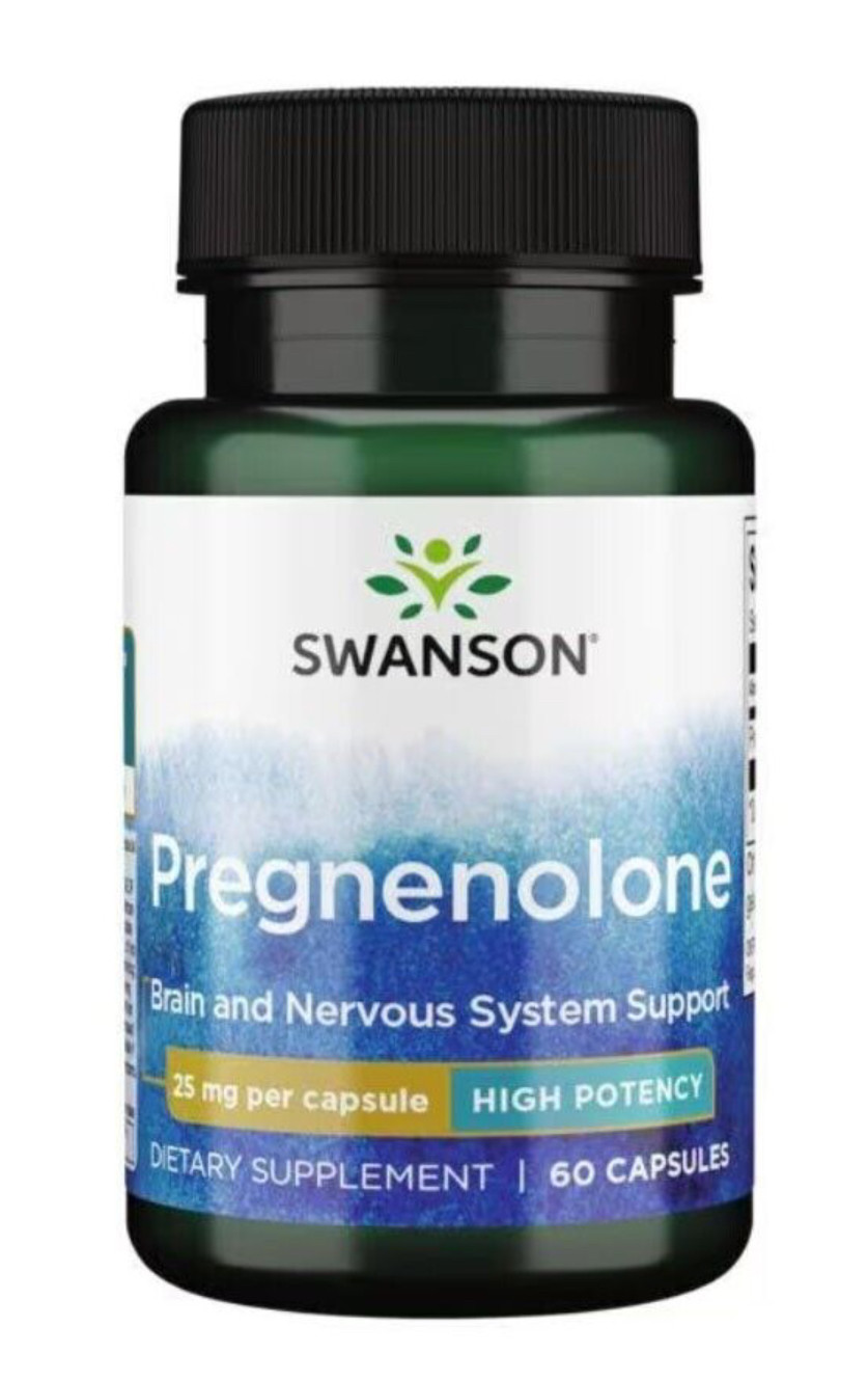 Swanson Pregnenolone 25 mg 60 caps