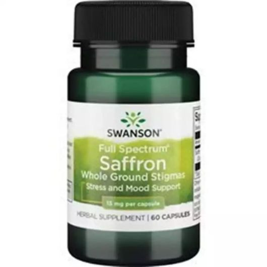 Swanson Saffron 15 mg 60 kapsler