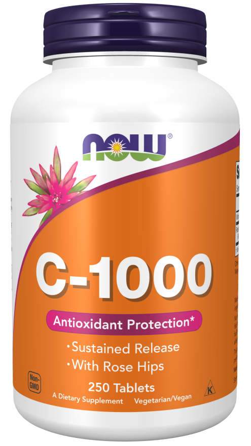 Vitamin C-1000 Sustained Release 250 tabs