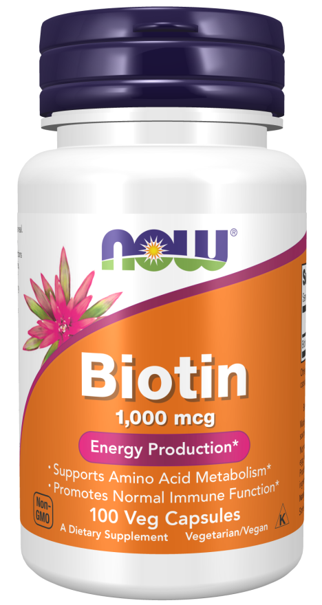 Biotin 1000 mcg - 100 vcaps