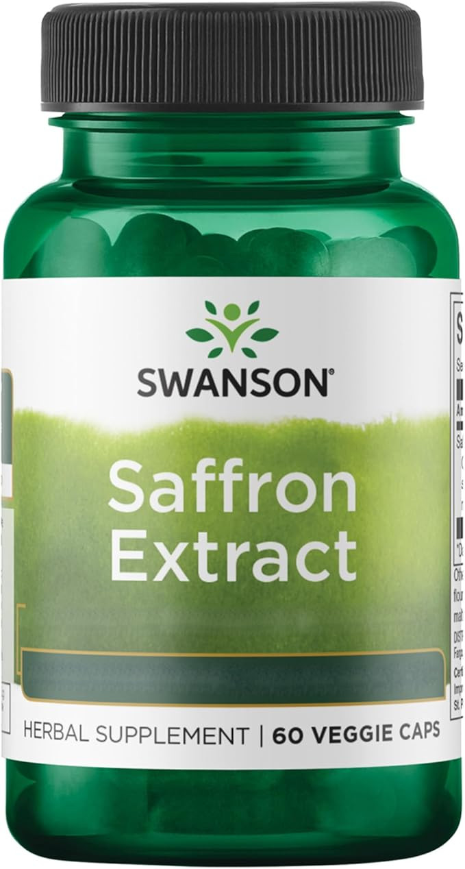 Swanson Saffron 30 mg 60 kapsler