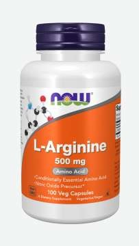 L-arginine 500 mg 100 caps
