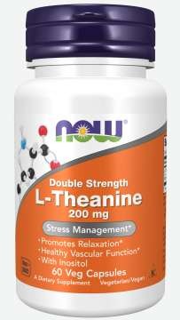 L-Theanine 200 mg double strength 120 vcaps