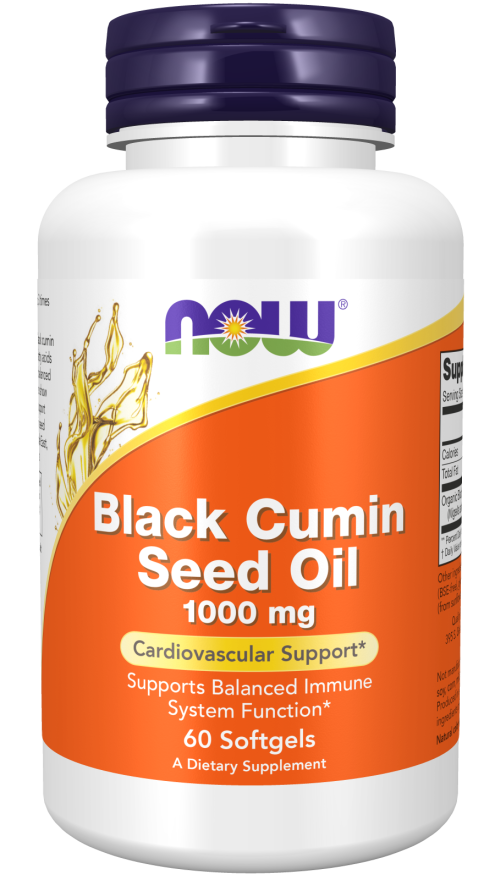 Black Cumin Seed Oil 1000 mg  60 Softgels