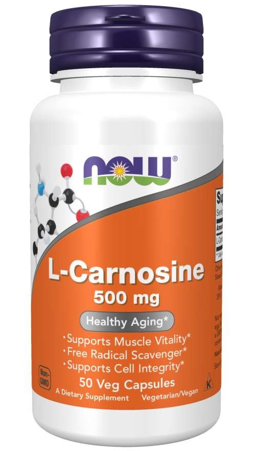 L-Carnosine 500 mg - 50 Vcaps ® 