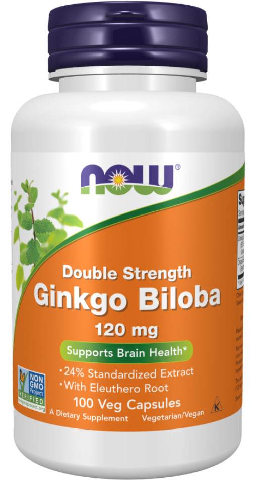 Gingko biloba double strength 120 mg 100 vcaps