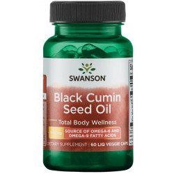 Swanson Black Cumin Seed Oil 500 mg 60 liq vcaps