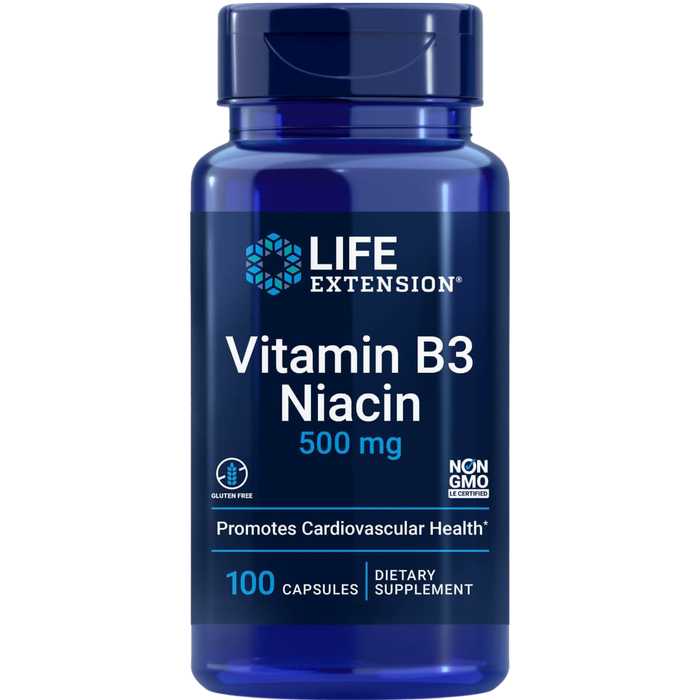 Life Extension niacin 500 mg 100 caps