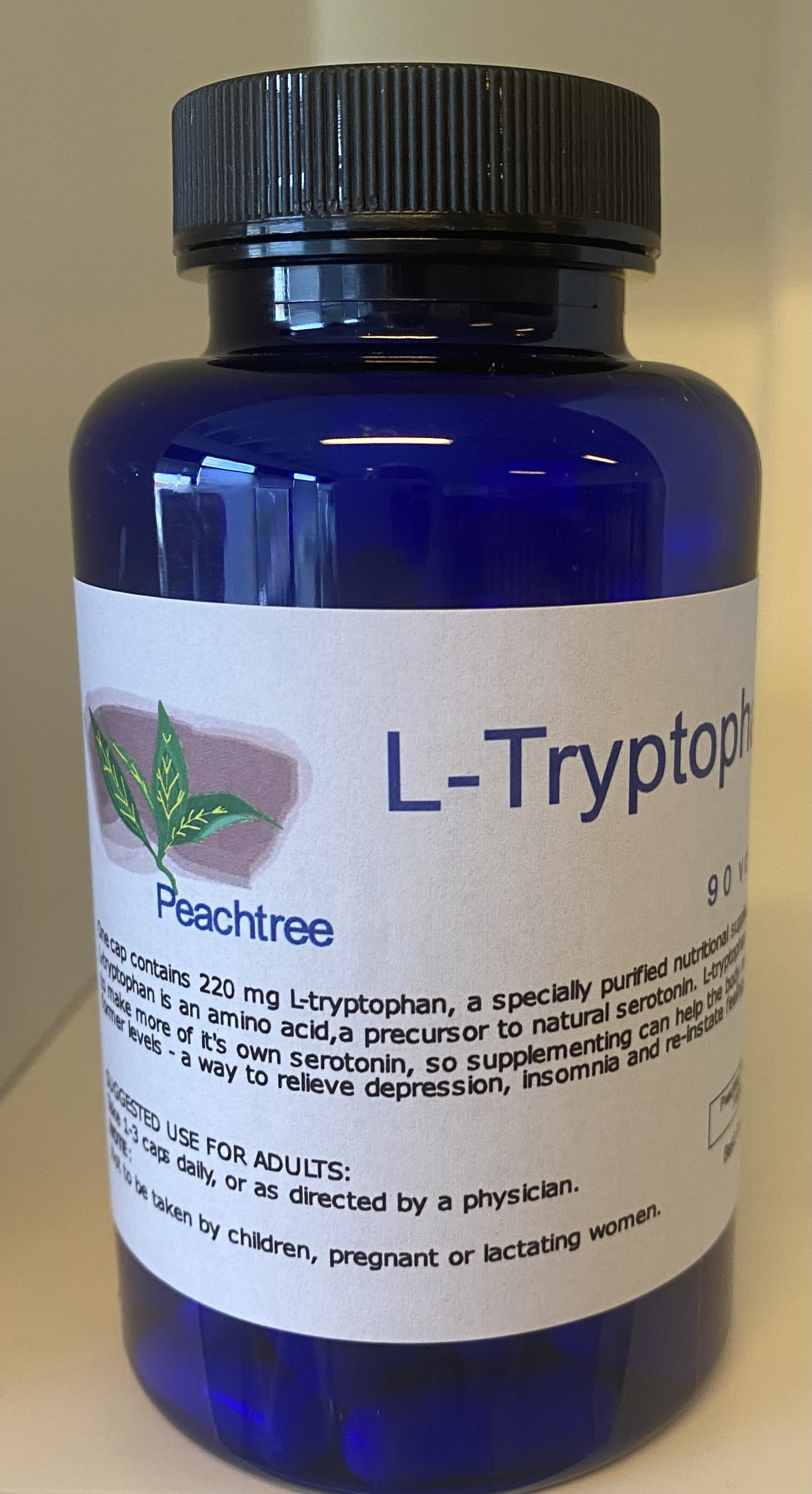 L-Tryptophan 220 mg 90 vcaps