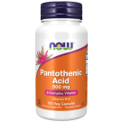 Pantothenic acid 500 mg 100 vcaps