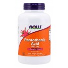 Pantothenic Acid 500 mg 250 vcaps B-Complex Vitamin  