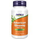 American ginseng 500 mg 100 caps